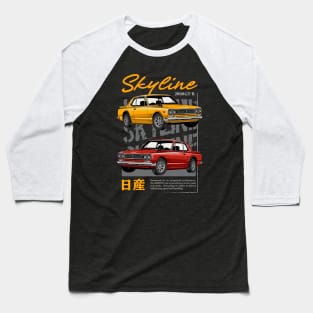 Skyline 2000 GTR JDM Car Baseball T-Shirt